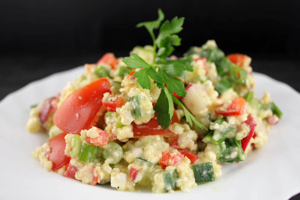 Foto zum Rezept: Power-Salat mit Chilis auf www.martinas-lieblingsrezepte.de